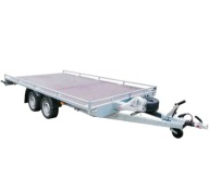 Besttrailers Przyczepa samochodowa BOARD (Atlas) z relingiem, platforma, P
