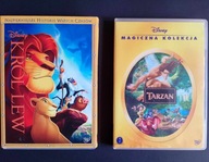 Król Lew + Tarzan DVD PL - przeboje Disney'a POLSKI DUBBING