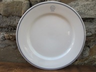 Płaski Talerz Obiadowy_WPR ŚLĄSK__LUBIANA PRL