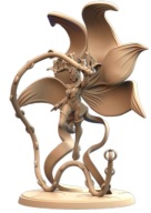 Exalted Candle of the Veil Czarownica Pinup RPG Druk 3D