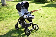 RIKO BASIC GREY FOX WÓZEK WIELOFUNKCYJNY 3W1 KOMPLETNY CAŁY ZESTAW