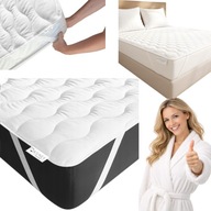 NAKŁADKA NA MATERAC 140x200 GRUBY OCHRANIACZ PIKOWANY POKROWIEC NA ŁÓŻKO