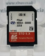 Hyundai OE 96554-S0000 i30 N karta SD mapa nawigacja nawigacji