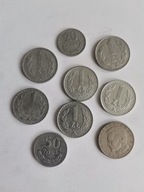 Zestaw 9 starych Polskich monet ( nr 18) Gramy dla WOŚP