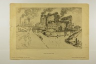 GRAFIKA AKWAFORTA MOND GAS DUDLEY PORT J. PENNELL 1913