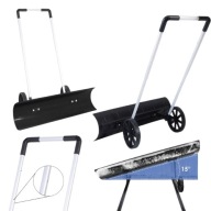 ŁOPATA DO ŚNIEGU PŁUG ODŚNIEŻARKA ZGARNIACZ MOCNY NA KÓŁKACH 95CM