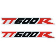 2x Naklejka dla YAMAHA TT 600R Kolory Wersje Rozmiary TT600R Nalepka Logo