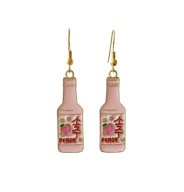 Kolczyki z brzoskwiniową oranżadą