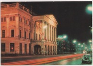 Wrocław 1970 OPERA ul Świdnicka nocą NEONY Hotel Monopol fiat 600 Żuk y859