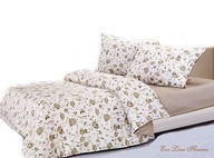 pościel z satyny 160x200 + 2x70x80 zamek S XQ randex vons fiolet karton G-o