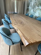 Stół dębowy -10% Jadalnia Loft Nowoczesny LiveEdge