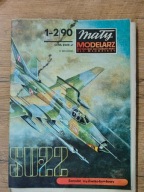 Samolot Myśliwko Bombowy SU-22 Mały Modelarz 1-2/1990