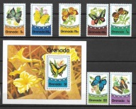 Grenada xx M386 fauna motyle MNH