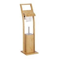 Bambusowy stojak na papier Relaxdays