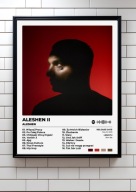 Aleshen „Aleshen II” |Prezent album rap ozdoba na ścianę plakat A3