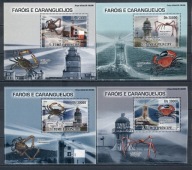 LATARNIE.KRABY S.TOME PRINCIPE. Mi Bl x4A**2009r.