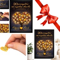 DUŻA RAMKA ZDRAPKA PREZENT NA WALENTYNKI 20 RANDEK DLA NIEJ NIEGO POMYSŁOWA