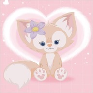 Premium haft diamentowy 5D Lisek 30x30 cm – kreatywna mozaika DIY