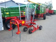 Zgrabiarka Karuzelowa Jednowirnikowa JAR-MET 4,4m 11-ramion Wałek WOM