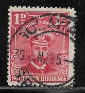 Południowa Rodezja, Mi: GB-SR 2, 1924 rok