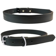 Obroża dla psa skórzana r. XL