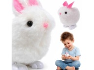 ZAJĄCZEK WIELKANOCNY NAKRĘCANY KRÓLIK SKACZĄCY ZABAWKA DZIECI PREZENT MAŁY