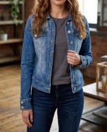 Katana damska jeansowa Aliccia Jeans rozmiar M dopasowana