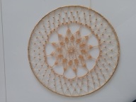 Łapacz snów złoty 30 cm