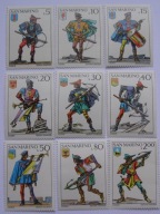 San Marino - historyczne mundury - Mi. 1046-54 **