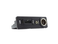 ZŁĄCZE PORT PANEL IPOD USB AUX 12V JAGUAR XF X250 8X2319C166AD