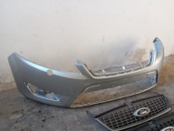 Ford Mondeo MK4 IV zderzak przód przedni atrapa srebrny pod xenon spryski