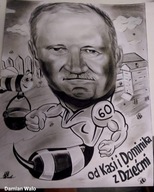 Karykatura ze zdjęcia na prezent A4 18 urodziny 1 osoba