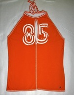 Tommy Hilfiger bluzka lato wiązana na szyi L