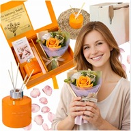 PREZENT DLA KOBIETY, MAMY, ŻONY, CÓKI, BABCI NA URODZINY, ZESTAW Z GRAWEREM