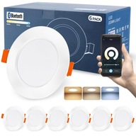 DUSKTEC Reflektor LED do zabudowy 230 V, inteligentna lampa punktowa LED