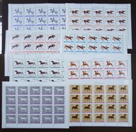 JEŹDZIECTWO- 1967 ROK - Fi. 1592- 1599 ** ARKUSZE KOMPLET