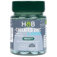 Holland & Barrett CHELATED ZINC +COOPER 120tab