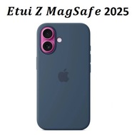Etui do Apple iPhone 16 Silicone północ granatowy Z LOGO i MagSafe