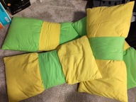 Poduszki ozdobne "kokardki" 4 szt.