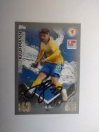 Karta topps match attax autograf Bundesliga Eintracht Braunsweig Kaufmann