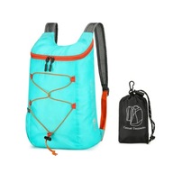 Mały Plecak Vanaheimr 15L Turystyczny na Rower Składany 13cm Worek Lazurowy