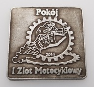 Znaczek, odznaka, blacha zlotowa, motocyklowa No.2330