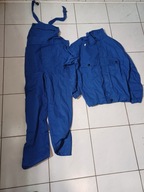 Ubranie robocze Dwie bluzy+Spodnie ogrodniczki z szelkami Rozmiar ok 175 cm