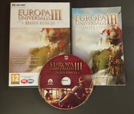 Europa Universalis III 3 złota edycja PC PL ze wszystkimi 4 dodatkami