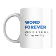 Kubek ceramiczny personalizowany 286 WORD FOREVER prezent