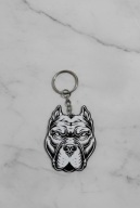 Porządny breloczek na co dzień BRELOK zawieszka do kluczy Amstaff