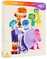 W głowie się nie mieści 2 Inside Out 2 2024 4K Ultra HD Blu-ray Steelbook