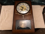 VINTAGE ZEGAR NAKRĘCANY ZEGAR PREDOM METRON z PRL