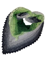 Chusta trójkątna na szydełku rękodzieło