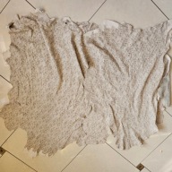 Skóra naturalna włoska beżowa stylizowana 0,5mm